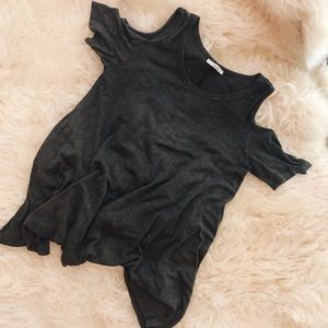 Heather Off The Shoulder Top